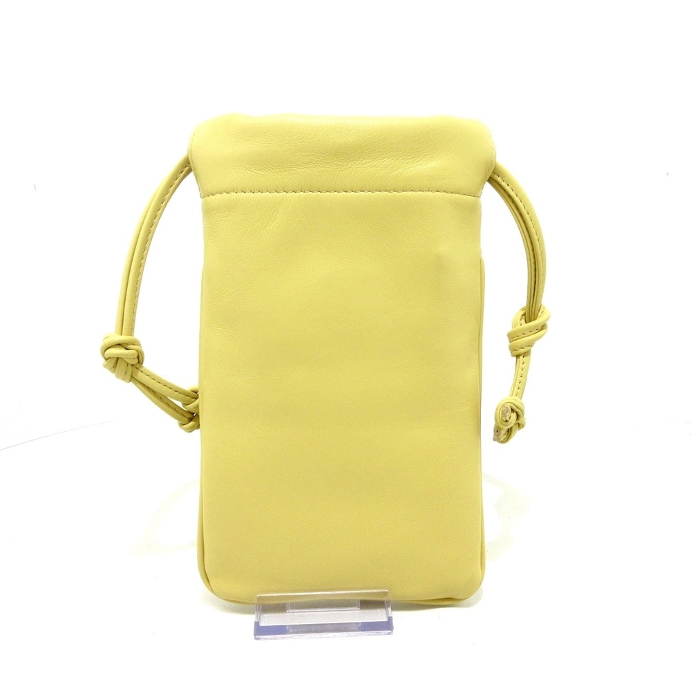 Celine Drawstring Mobile Pouch Triomphe Lambskin … - image 2